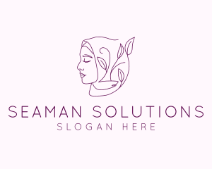 Hijab Woman Beauty  logo design