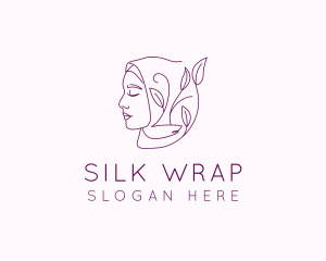 Hijab Woman Beauty  logo design