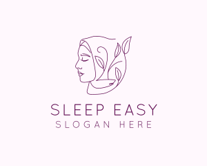 Hijab Woman Beauty  logo design