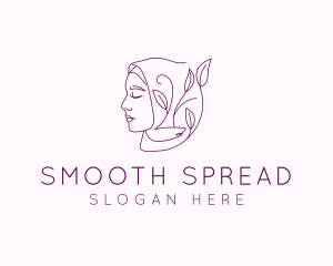 Hijab Woman Beauty  logo design