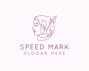 Hijab Woman Beauty  logo design