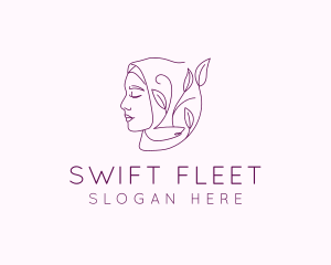 Hijab Woman Beauty  logo design