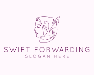 Hijab Woman Beauty  logo design