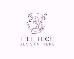 Hijab Woman Beauty  logo design