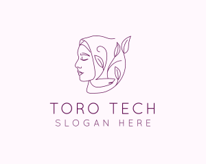 Hijab Woman Beauty  logo design