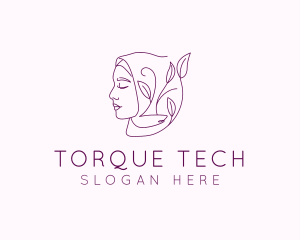 Hijab Woman Beauty  logo design