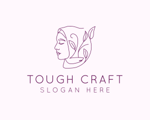 Hijab Woman Beauty  logo design