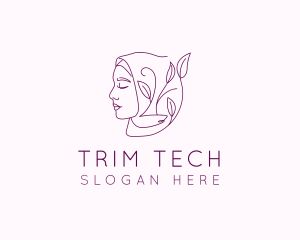 Hijab Woman Beauty  logo design