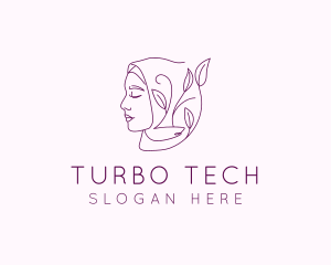 Hijab Woman Beauty  logo design