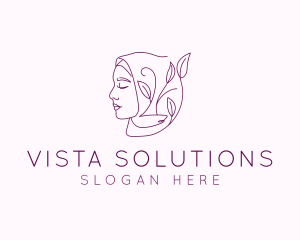 Hijab Woman Beauty  logo design