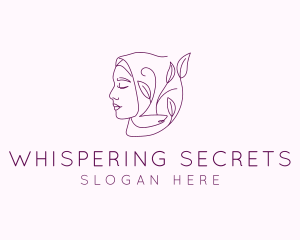 Hijab Woman Beauty  logo design