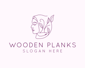 Hijab Woman Beauty  logo design