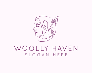 Hijab Woman Beauty  logo design