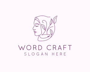 Hijab Woman Beauty  logo design