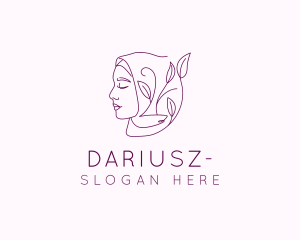 Hijab Woman Beauty  logo design