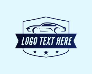 Racecar - Automobile Car Detailing logo design