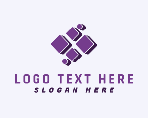 Telecom - Computer Pixel Software logo design