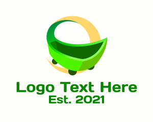 Grocery - Shopping Grocery Cart logo design