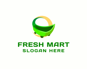 Grocery - Grocery Mall Cart logo design