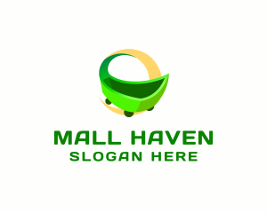 Grocery Mall Cart  logo design