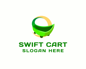 Cart - Grocery Mall Cart logo design