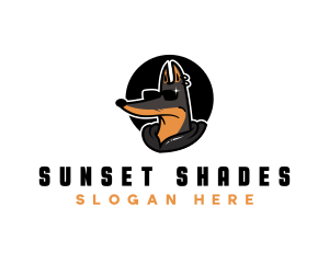 Shades - Doberman Cool Shades logo design