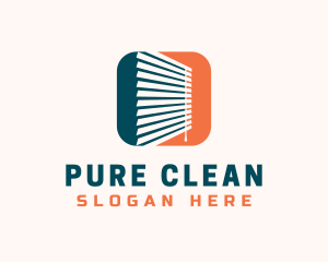 Window Cleaning Blinds logo design