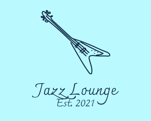 Jazz - Jazz Electric Guitar logo design