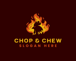 Hot Fire Chicken  Logo