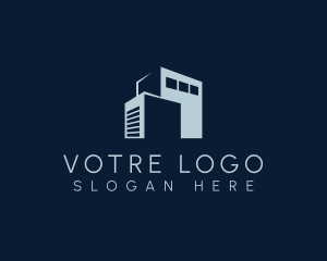 Supply - Storage Building Warehouse logo design