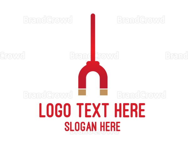 Red Magnet Stick Logo