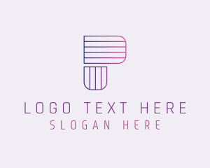 Gradient - IT Digital Cyberspace logo design