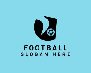 Soccer Player Football logo design
