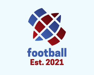 Football Broadcast Satellite  logo design