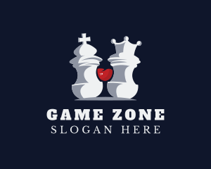 Wine Chess Club Sport logo design