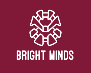 Science - Cranial Brain Mechanism logo design