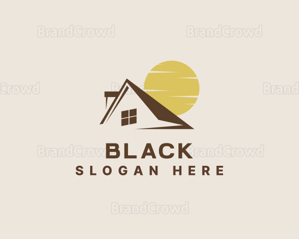 Home Roofing Renovation Logo