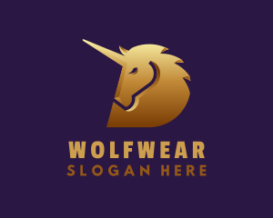 Unicorn Mythical Creature Logo