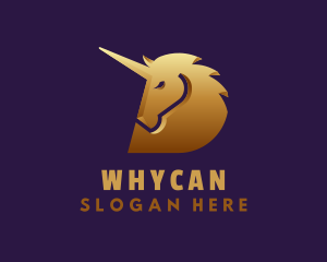 Unicorn Mythical Creature Logo