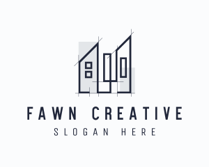 Creative Cityscape Building Realty logo design