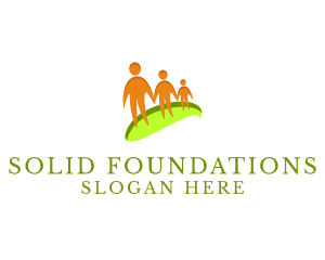 Children - Family Insurance logo design