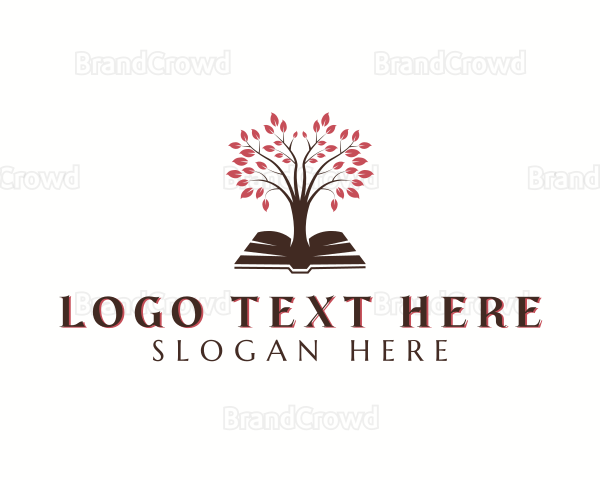 Educational Tree Book Logo