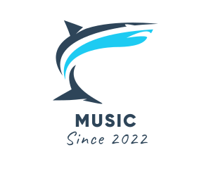 Ocean Fish - Aquarium Marine Shark logo design