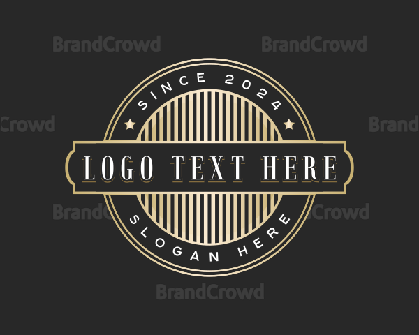 Premium Brewery Brand Logo