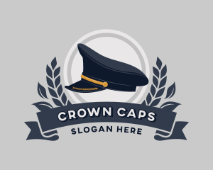 Pilot Cap Uniform logo design