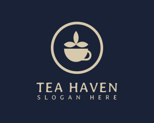 Tea Coffee Cafe logo design