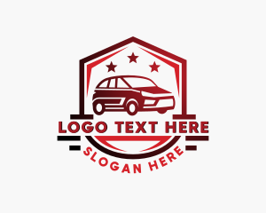 Suv - Car Rideshare Transportation logo design