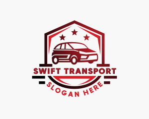 Car Rideshare Transportation logo design