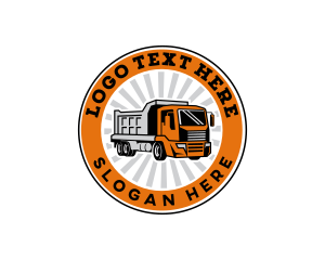 Trucking Logistics Transport Logo