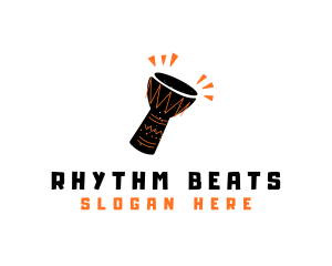 Djembe - Djembe African Music logo design